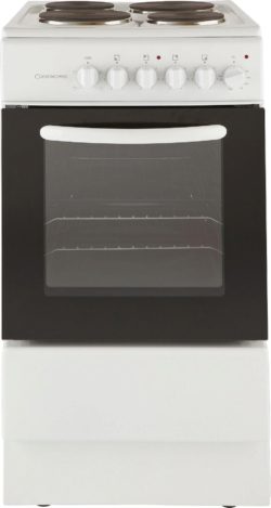 Cookworks - CES50W Single Electric Cooker - White/Ins/Del/Rec